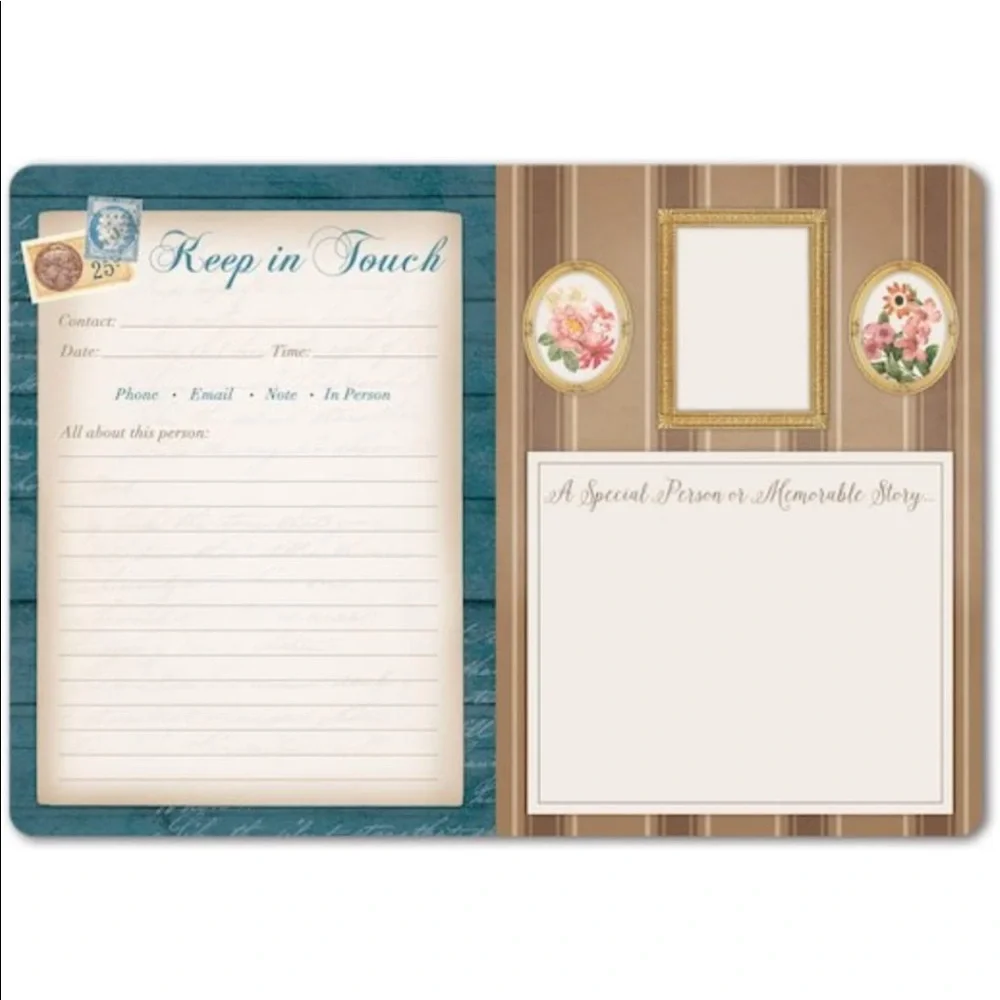 Treasured Family Moments Guided Journal - Peacock